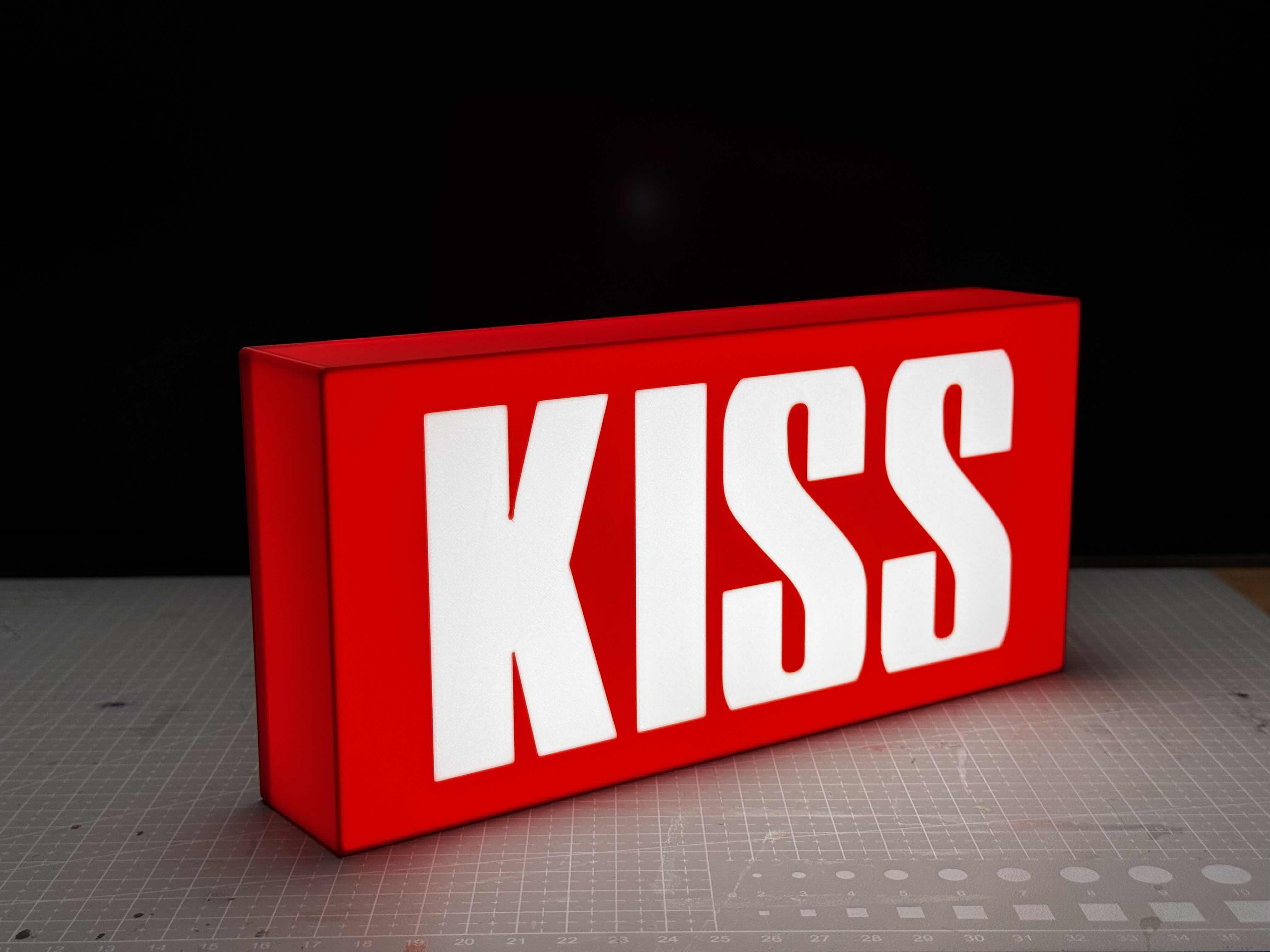 KISS Sign